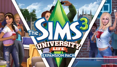 Дополнение The Sims 3: University Life для ПК (Ключ активации EA App)