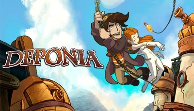 Игра Deponia для Xbox One/Series - Europe (Ключ активации)
