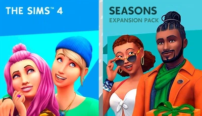 Игра The Sims 4 + The Sims 4 Времена года для ПК (Ключ активации EA App)