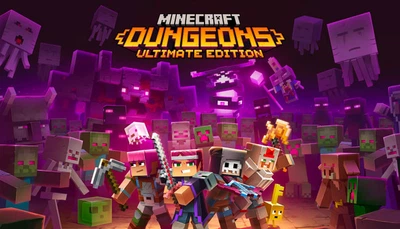 Гра Minecraft Dungeons Ultimate Edition для Xbox One/Series (Ключ активації)