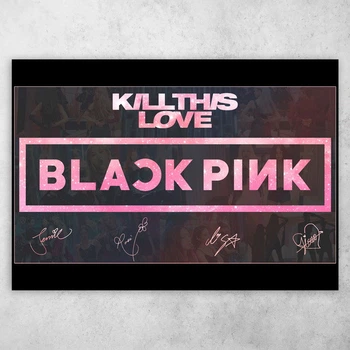 Плакат постер CupKit "Blackpink / Блекпінк" №6 А4 21х29,7 см