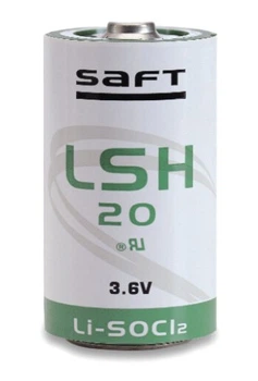 Батарейка литиевая SAFT LSH20, R20/D, 3.6V, LiSOCl2