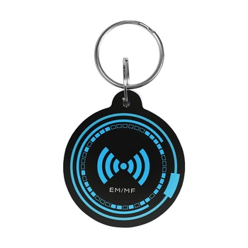 Ключ Trinix Proximity-key EM+MF epoxy круглий d-35 мм блакитний
