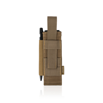 Подсумок тактический Ukrarmor под турникет Cordura 500D MOLLE 15 х 5 см Койот