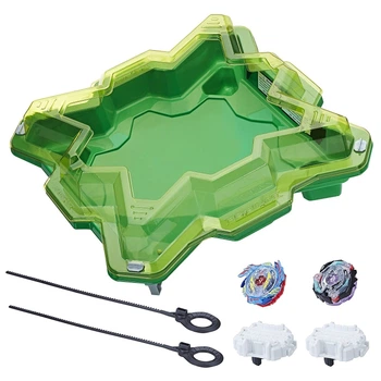 Набір з ареною Бейблейд Берст Еволюція Beyblade Burst Evolution Start Pack Genesis Valtryek V3 Satomb S3 Set Hasbro