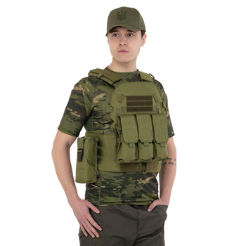 Разгрузочный жилет универсальный на 5 карманов Military Rangers ZK-9103 Цвет: Оливковый