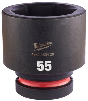 Головка ударная Milwaukee 1" 6 граней 55 мм (4932480420)