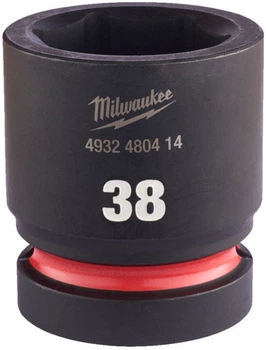 Головка ударная Milwaukee 1" 6 граней 38 мм (4932480414)