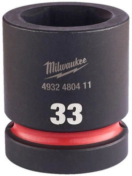 Головка ударная Milwaukee 1" 6 граней 33 мм (4932480411)