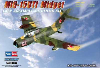 Пластикова модель Hobby Boss MiG-15UTI Midget (6939319202628)