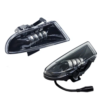Противотуманные фары Hyundai Accent 40W ПТФ Led туманки Хюндай Акцент штатные металл комплект