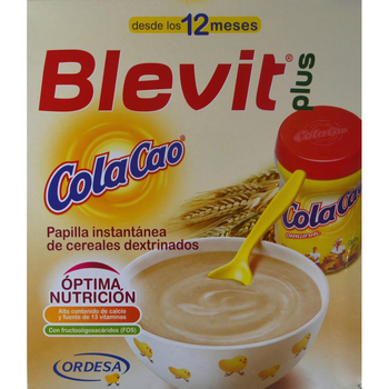 Kaszka wieloziarnista dla dzieci Ordesa Blevit Plus Cola Cao 600 g (8470003678629)