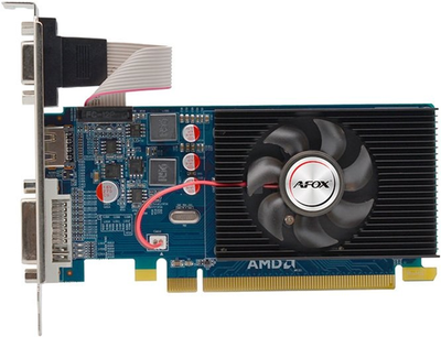 Видеокарта AFOX PCI-Ex Radeon HD6450 1GB GDDR3 (64bit) (625/1066) (1 x DVI-D, 1 x HDMI, 1 x VGA) (AF6450-1024D3L9)