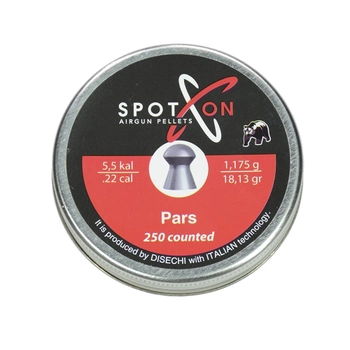 Пули свинцовые Spoton Pars 5,5 мм 1,175 г 250 шт