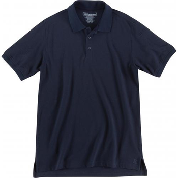 Футболка Поло тактична з коротким рукавом 5.11 Tactical UTILITY SHORT SLEEVE POLO Dark Navy M