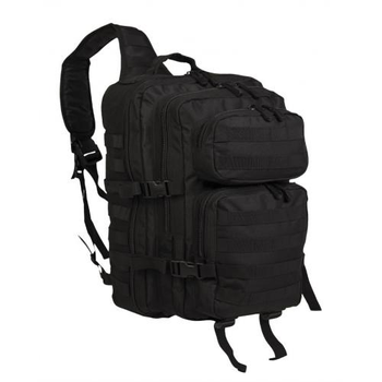 Рюкзак однолямочний ONE STRAP ASSAULT PACK LG Black, 48х33х27 см