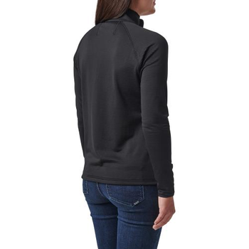 Куртка жіноча флісова 5.11 Tactical Women's Stratos Full Zip Black S