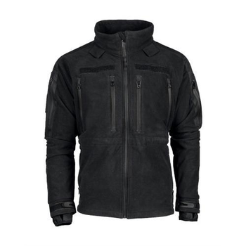 Куртка флісова Sturm Mil-Tec Plus Cold Weather Jacket Fleece Black XL