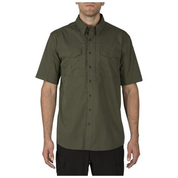 Сорочка тактична з коротким рукавом 5.11 Stryke Shirt - Short Sleeve TDU Green S