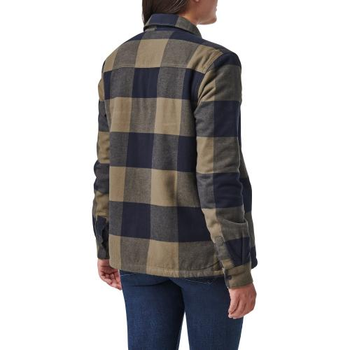 Куртка жіноча 5.11 Tactical Louise Shirt Jacket Ranger Green Plaid S