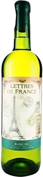 Вино Maison Bouey Lettres de France White Dry біле сухе 0.75 л 11% (3295890175335)