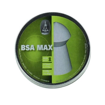 Пули свинцовые BSA Max 0,68 г 400 шт