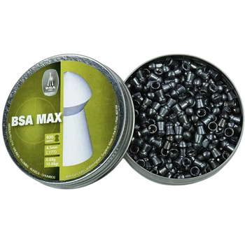 Пули свинцовые BSA Max 0,68 г 400 шт