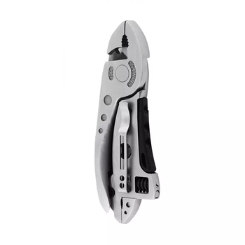 Мультитул Багатофункціональний Multitool 4в1 в чохлі silver