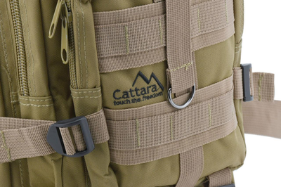 Рюкзак тактичний польовий зносостійкий для силових структур CATTARA 30L ARMY 13865 Коричневий (OPT-18001)