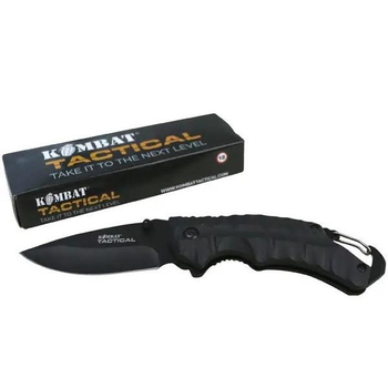 Ніж Kombat UK Gator Lock Knife LGSS-E985 Чорний (1000-kb-lgsse986-blk)