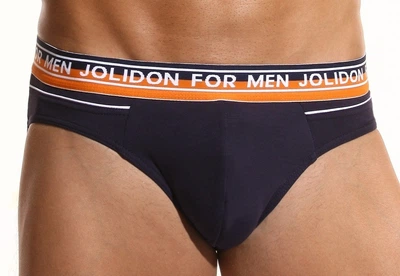 Мужские трусы слипы Jolidon N69BL L Чёрный