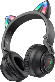 Навушники Borofone BO18 Cat Ear Black (BO18B)