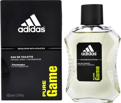 Woda toaletowa męska Adidas Men Pure Game 100 ml (3616303322021)