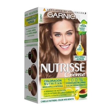 Фарба для волосся Garnier Nutrisse Crème Nourishing Color 6 Dark Blonde 60 мл (3600541375727)