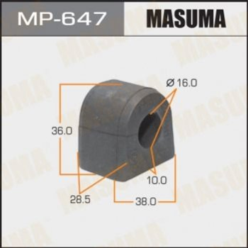Втулки стабілізатора MASUMA MP647 Subaru Forester, Legacy, Impreza 20401AA020