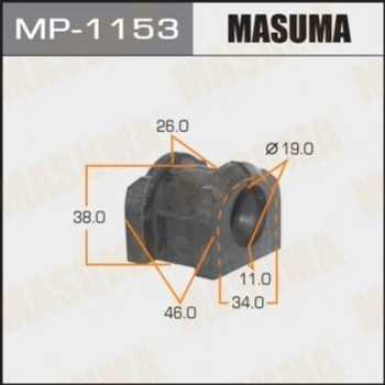 Втулки стабилизатора MASUMA MP1153 Mitsubishi Outlander 4056A313, 4056A230, 4156A008