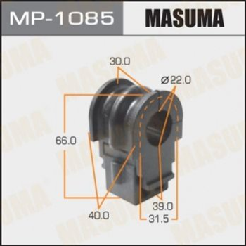 Втулки стабилизатора MASUMA MP1085 Nissan Note, Tiida 54613ED001, 54613ED000