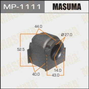 Втулки стабилизатора MASUMA MP1111 Mazda CX-7 EG2134156D, EG2134156B, EG2134156C