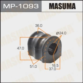 Втулки стабілізатора MASUMA MP1093 Nissan Pathfinder 54613EA520