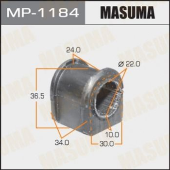 Втулки стабілізатора MASUMA MP1184 Mazda 5, 3 CC2934156C, CC2934156, CC2934156A