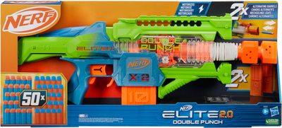 Бластер Hasbro Nerf Еліт Еліт Подвійний удар (F6363)