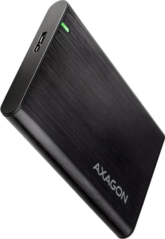 Зовнішня кишеня Axagon для SSD/HDD 2.5" USB-C 3.2 Gen 1 — SATA 6G Black (EE25-A6M)