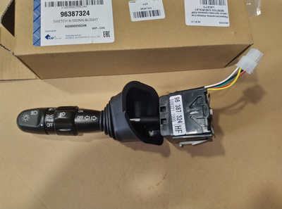 Переключатель подрулевой поворота света противотуманки KAP 96387324 CHEVROLET LACETTI