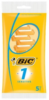 Одноразові станки для гоління Bic Sensitive 5 шт (3086125705010)