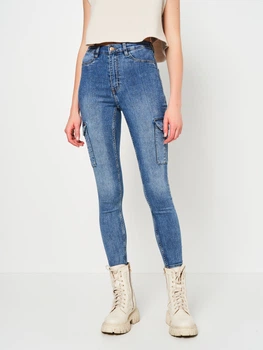 Джинсы Skinny женские H&M Divided 0788575 32 Синие (G7000000000324)