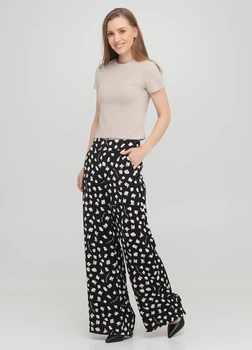 Брюки River Island 38 Черный 737710_бел.оранж.мазки_07