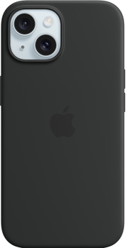 Панель Apple MagSafe Silicone Case для Apple iPhone 15 Black (MT0J3)