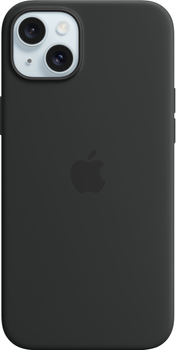 Панель Apple MagSafe Silicone Case для Apple iPhone 15 Plus Black (MT103)