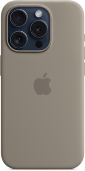 Панель Apple MagSafe Silicone Case для Apple iPhone 15 Pro Clay (MT1E3)