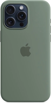 Панель Apple MagSafe Silicone Case для Apple iPhone 15 Pro Max Cypress (MT1X3)